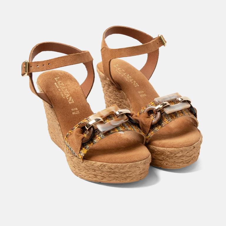Lazamani Lazamani Arella Dames Sandalen Cognac | LA31252cuoio