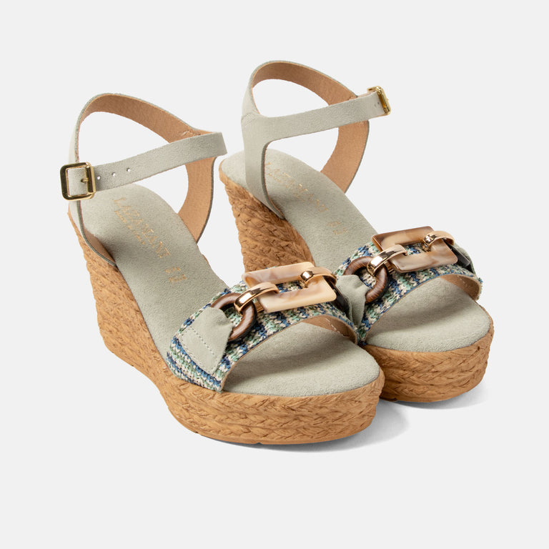 Lazamani Lazamani Arella Dames Sandalen Groen | LA31252salvia