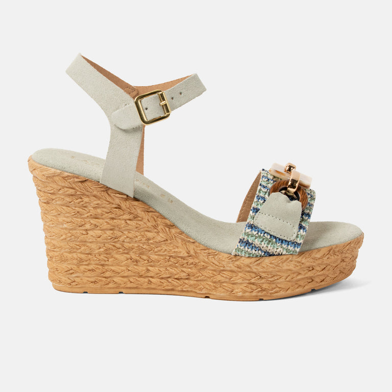 lazamani Lazamani Arella Dames Sandalen Groen | LA31252salvia