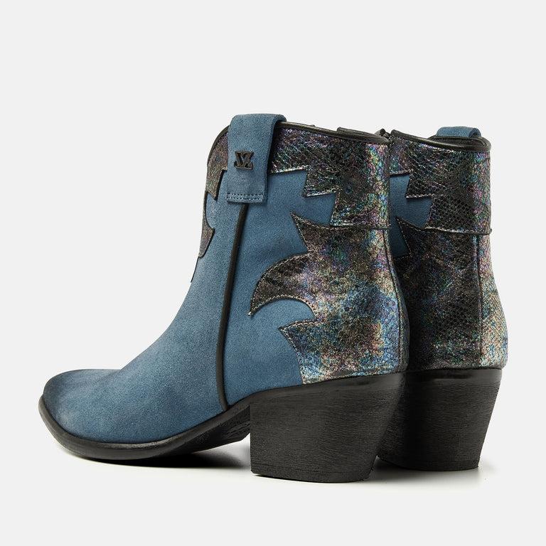 Lazamani Lazamani Arletta Dames Enkellaarsjes Jeans | LA85692jeans