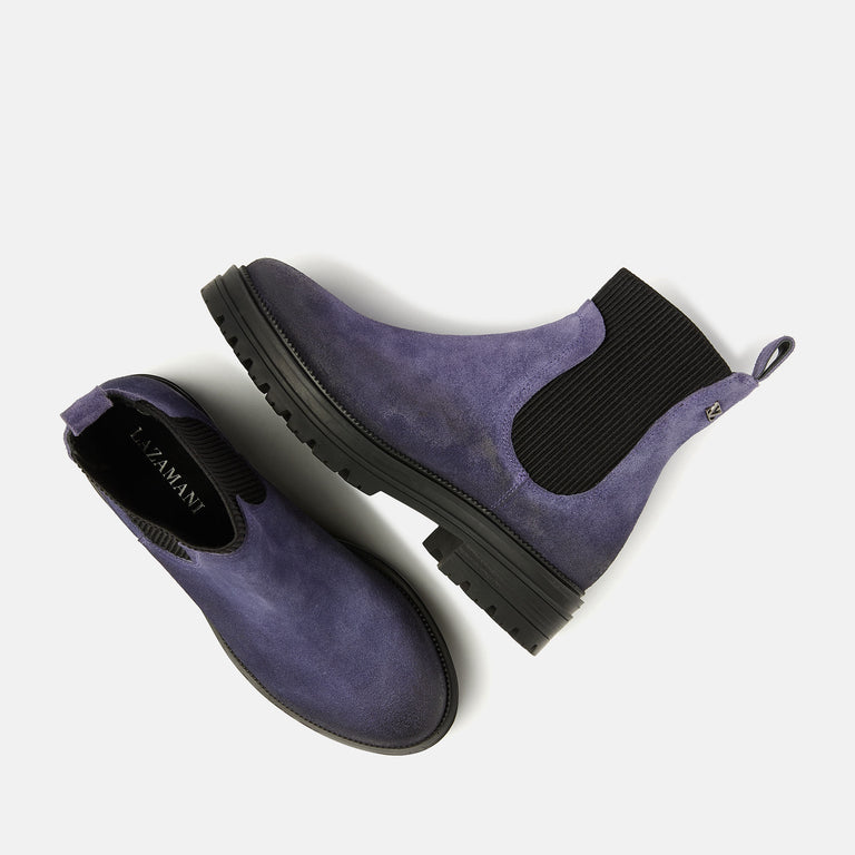Lazamani Lazamani Beau Dames Chelsea Boots Paars | LA85611purple
