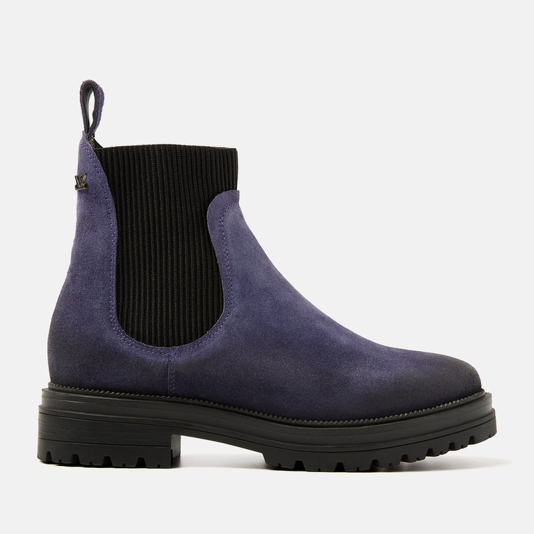 lazamani Lazamani Beau Dames Chelsea Boots Paars | LA85611purple