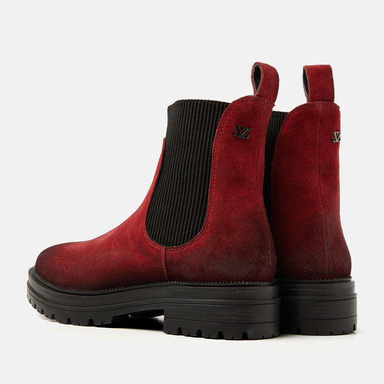 Lazamani Lazamani Beau Dames Chelsea Boots Rood | LA85611red