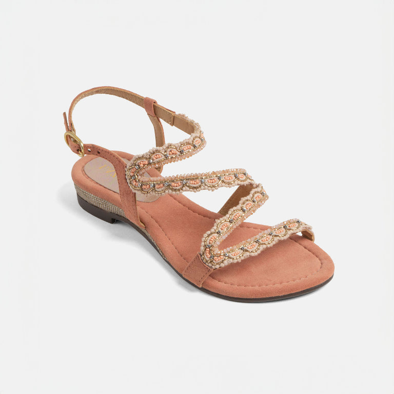 Lazamani Lazamani Camila Dames Sandalen Papaya | LA85700papaya