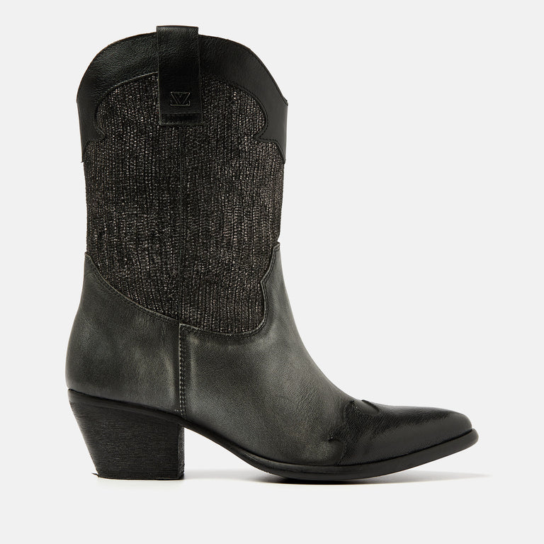 lazamani Lazamani Céline Dames Cowboy Laarzen Grijs | LA85647pewter