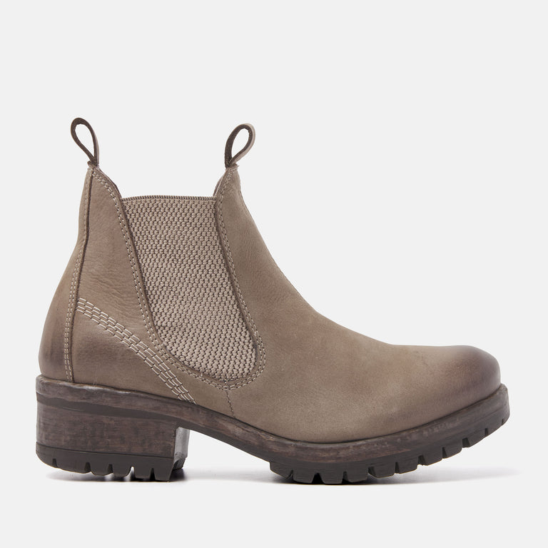 lazamani Dames Chelsea Boots 68.001 Taupe | Lazamani