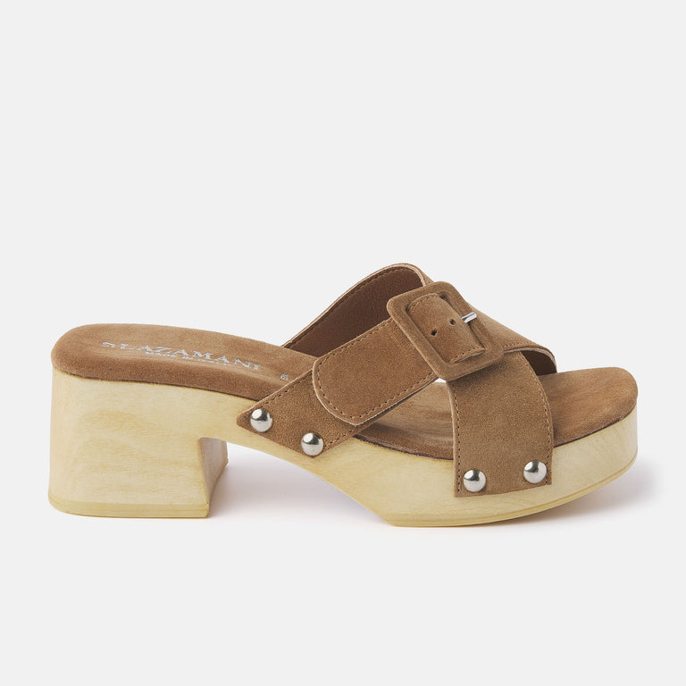 lazamani Dames Clogs 31.226 Cuoio | Lazamani