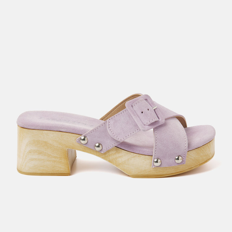 lazamani Dames Clogs 31.226 Lilac | Lazamani