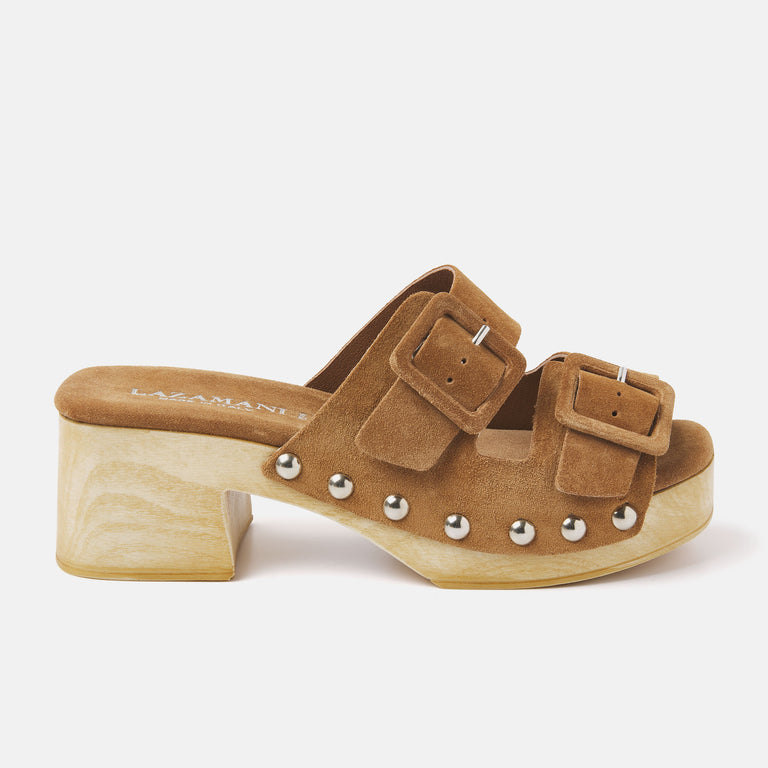 lazamani Dames Clogs 31.227 Cuoio | Lazamani