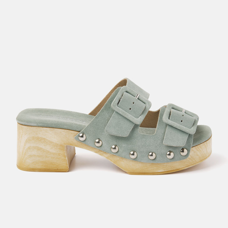lazamani Dames Clogs 31.227 Salvia | Lazamani