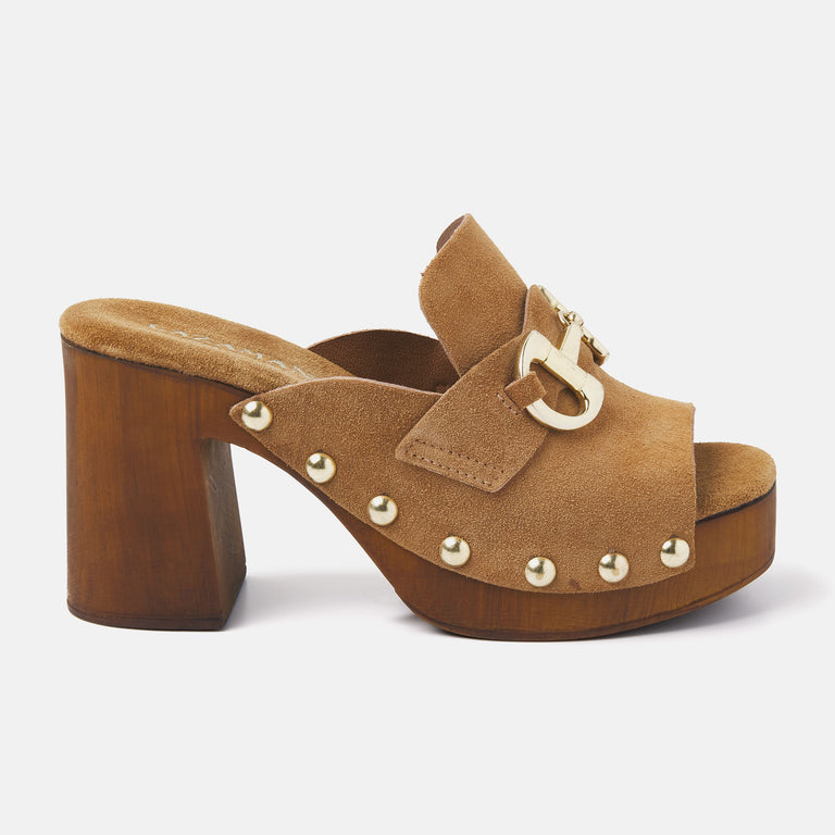 lazamani Dames Clogs 31.230 Cuoio | Lazamani