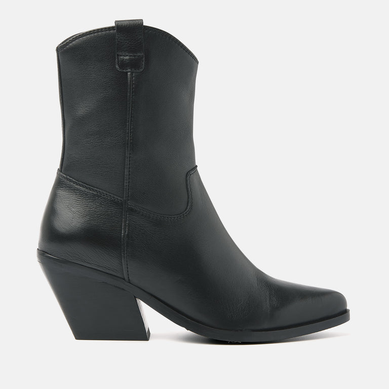 lazamani Dames Enkellaarsjes 53.596 Black | Lazamani