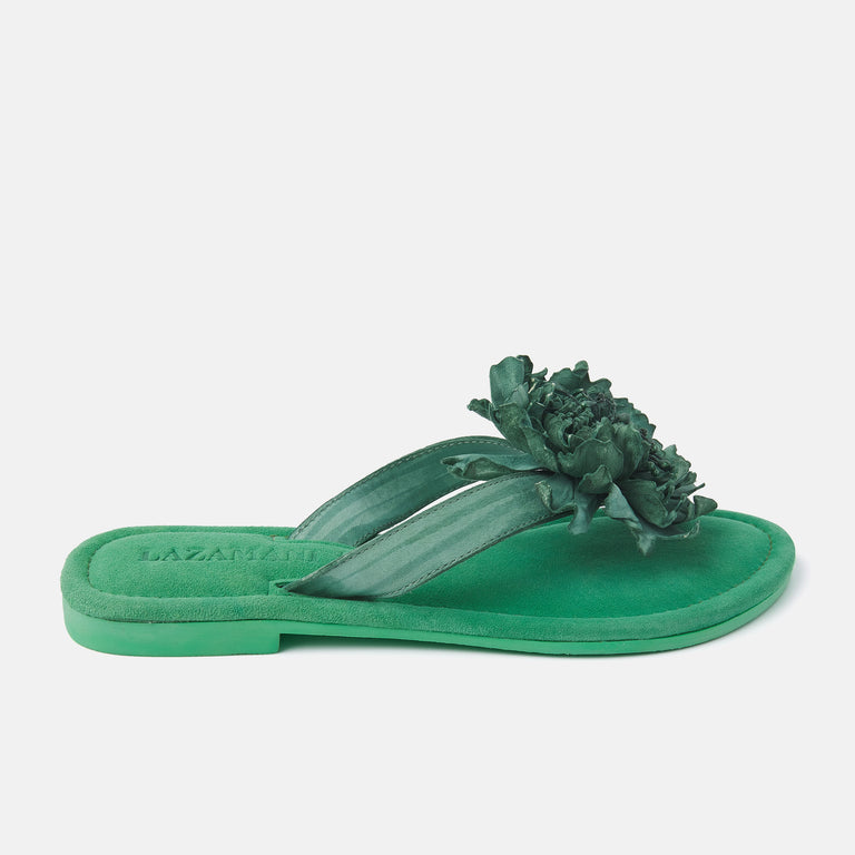 lazamani Dames Slippers 33.517 Green | Lazamani