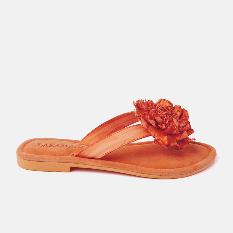 lazamani Dames Slippers 33.517 Orange | Lazamani