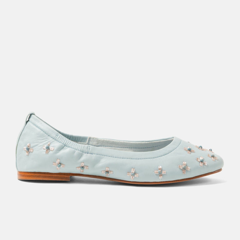 lazamani Lazamani Gracia Dames Ballerina's Blauw | LA85706blue