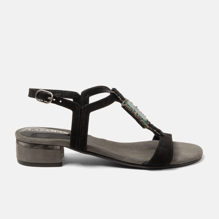 lazamani Lazamani Hilaria Dames Sandalen Zwart | LA85707black