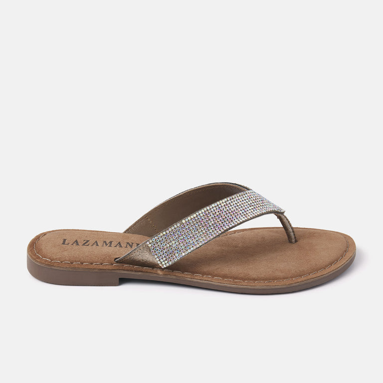 lazamani Lazamani Ilja Dames Slippers Multi | LA75803rainbow