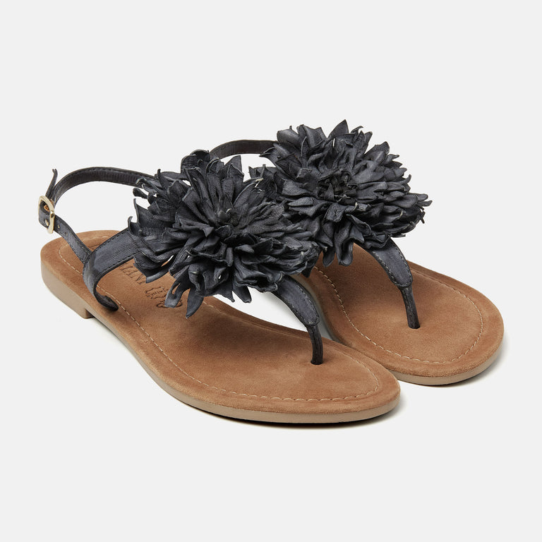 Lazamani Lazamani Kim Dames Sandalen Zwart | LA33763black