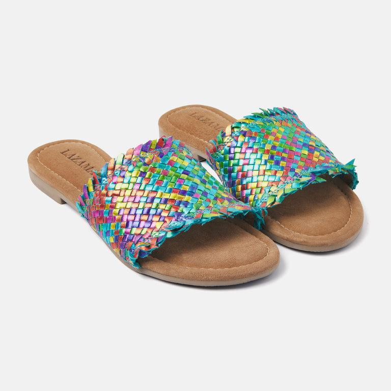 Lazamani Lazamani Dames Slippers 33.486 Multi