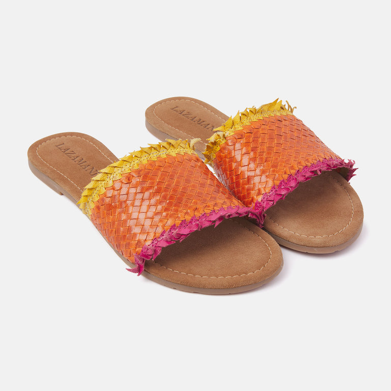 Lazamani Lazamani Dames Slippers 33.486 Orange