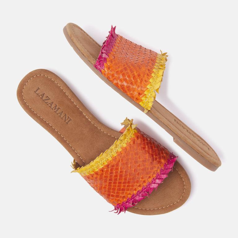 Lazamani Lazamani Dames Slippers 33.486 Orange