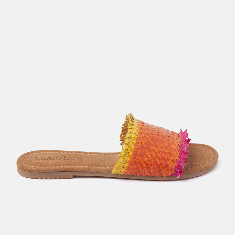 lazamani Lazamani Dames Slippers 33.486 Orange