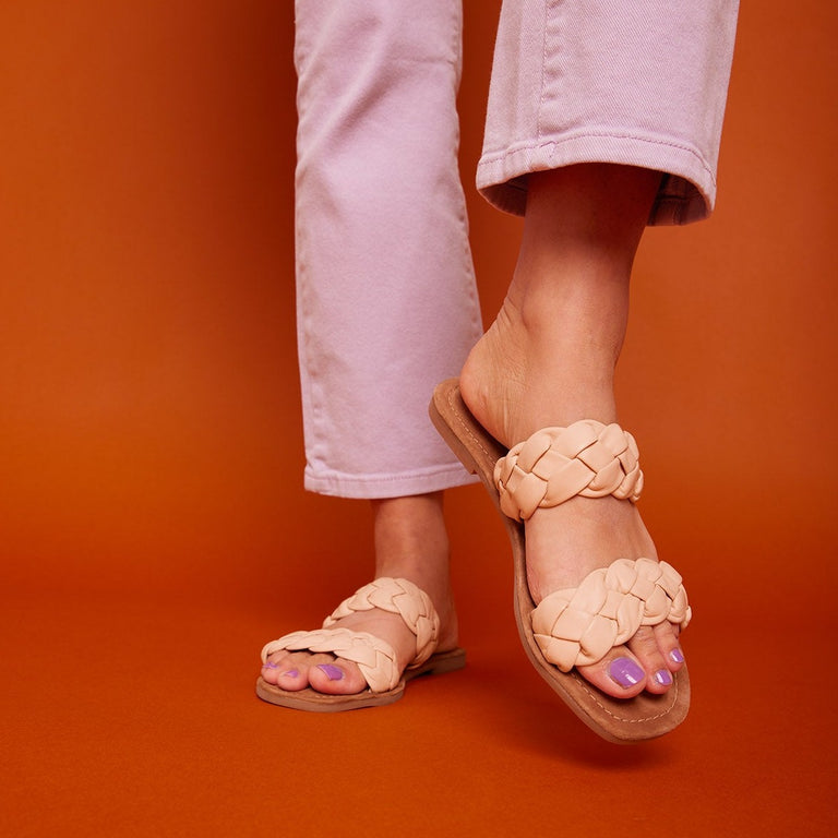 Lazamani Lazamani Dames Slippers 33.501 Cream