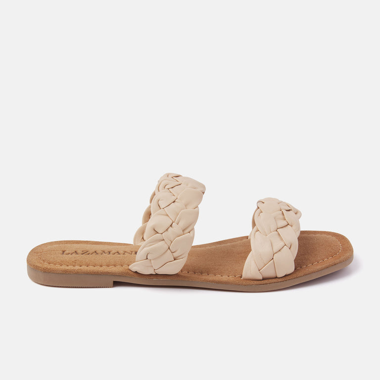 lazamani Lazamani Dames Slippers 33.501 Cream