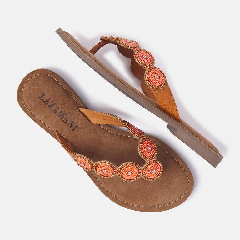 Lazamani Lazamani Dames Slippers 75.453 Orange