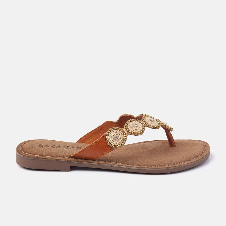lazamani Lazamani Dames Slippers 75.453 Pearl