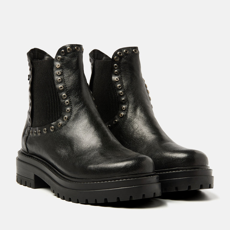 Lazamani Lazamani Odile Dames Chelsea Boots Zwart | LA85672black