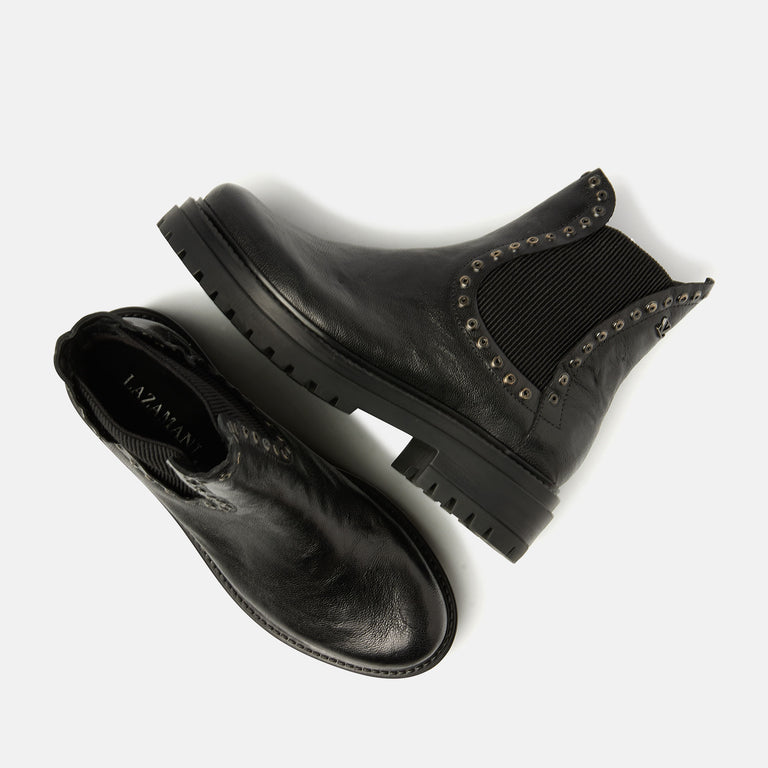 Lazamani Lazamani Odile Dames Chelsea Boots Zwart | LA85672black