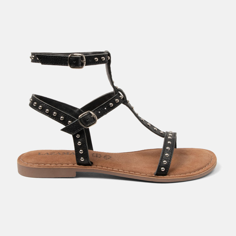 lazamani Lazamani Olinda Dames Sandalen Zwart | LA75021black