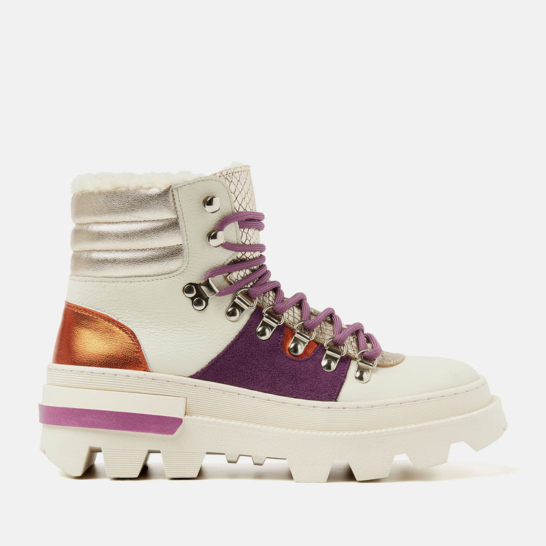 lazamani Lazamani Vere Dames Boots Multi | LA45804purple