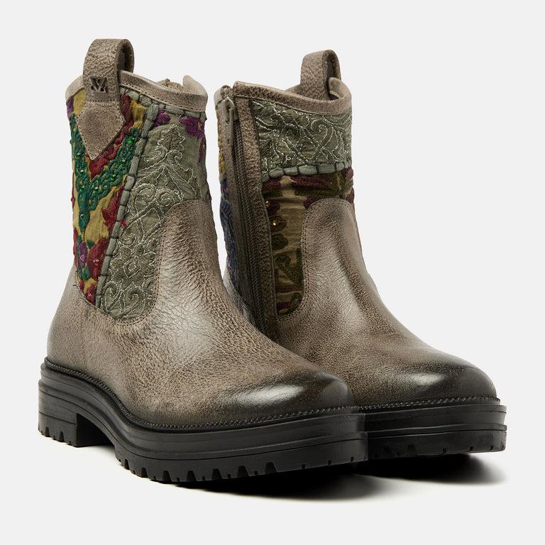 Lazamani Lazamani Vienne Dames Boots Bruin/Multi | LA85669fango