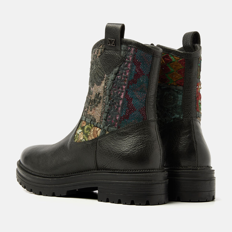 Lazamani Lazamani Vienne Dames Boots Zwart/Multi | LA85669black