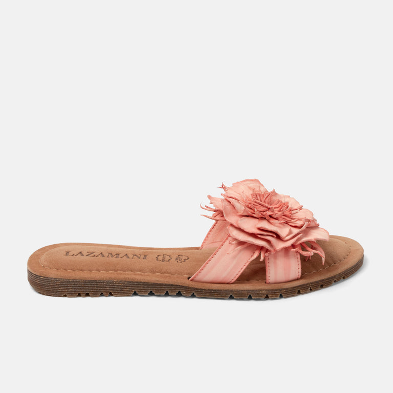 lazamani Lazamani Zinnia Dames Slippers Roze | LA33765coral