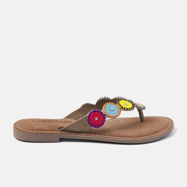 lazamani Luna Dames Slippers Multi LA75451multitau | Lazamani