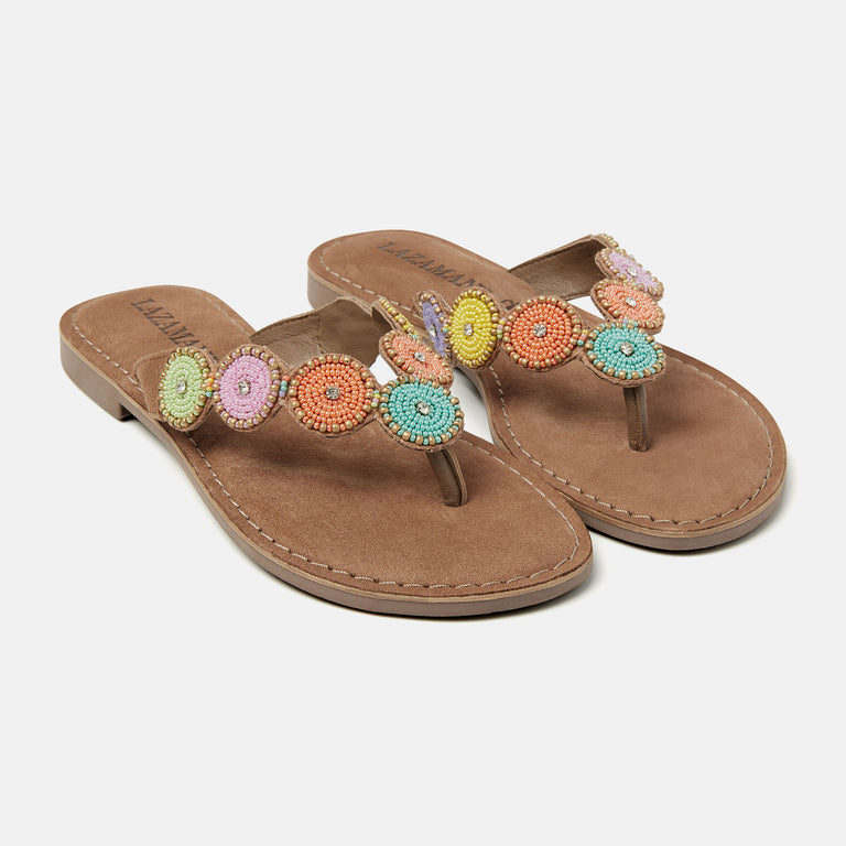 Lazamani Luna Dames Slippers Multi LA75453multi | Lazamani