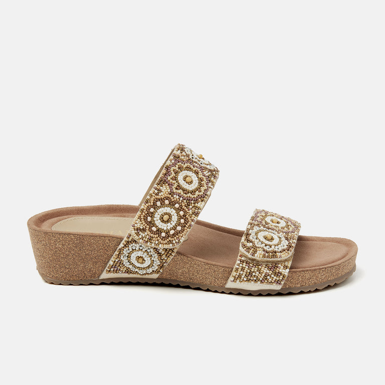 lazamani Mary Dames Slippers Beige LA75367beige | Lazamani