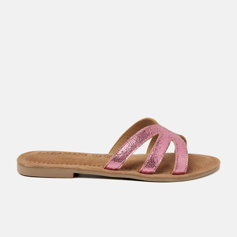 lazamani Nina Dames Slippers Roze LA33729pink | Lazamani