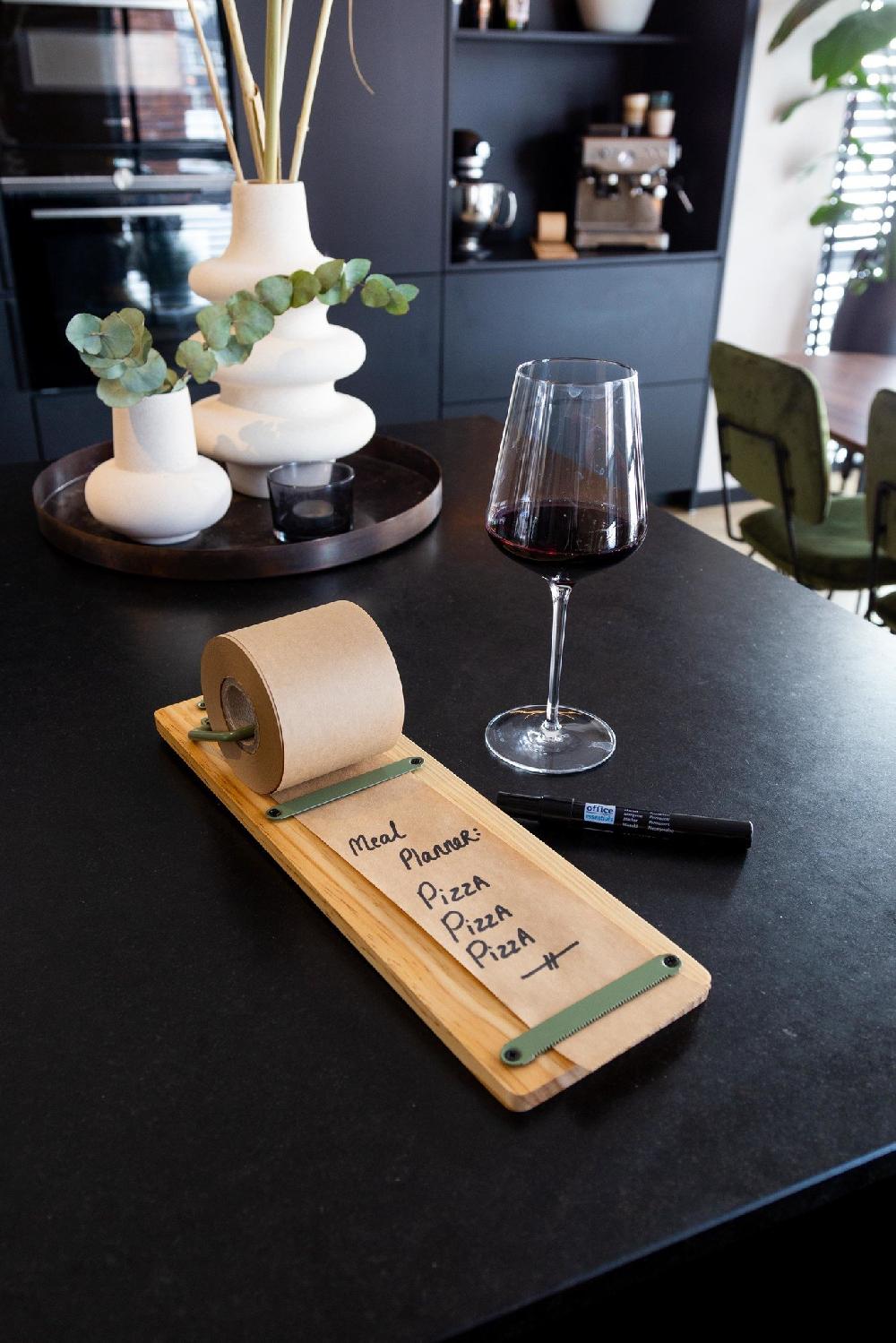 ledr Kraft Paper Roller S - Groen