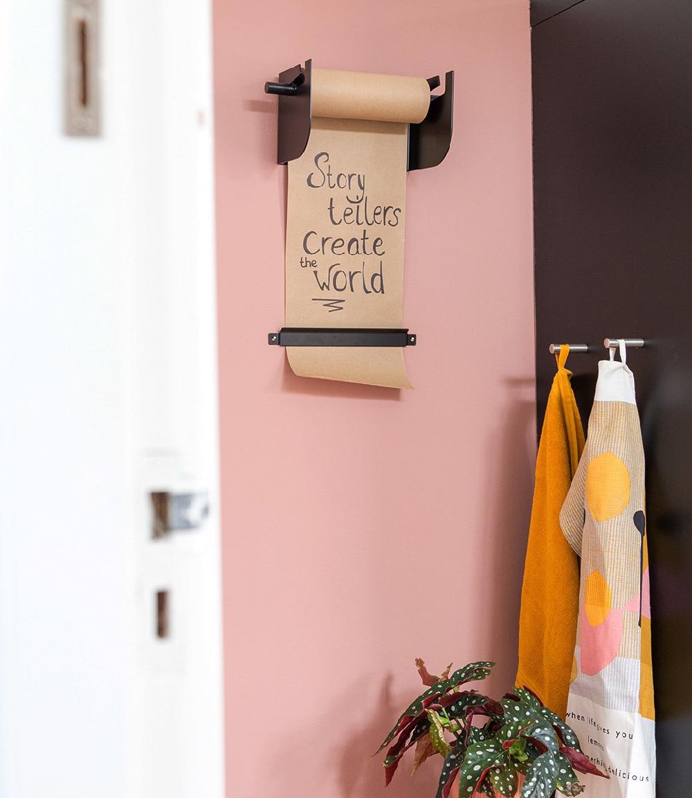 ledr Kraft Paper Roller - Zwart