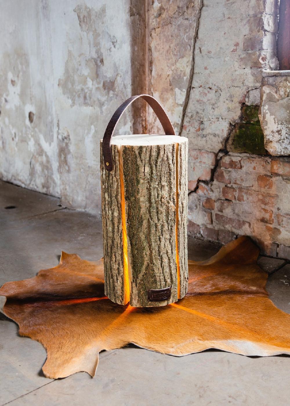 ledr Wood Light - Ash Wood L || Leather edition
