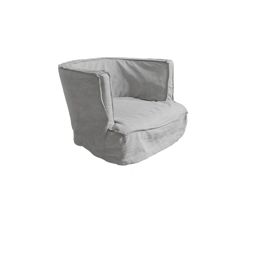 leeff Leeff By Netty - Woody Chair Cover Light grey - Meubels - Leeff