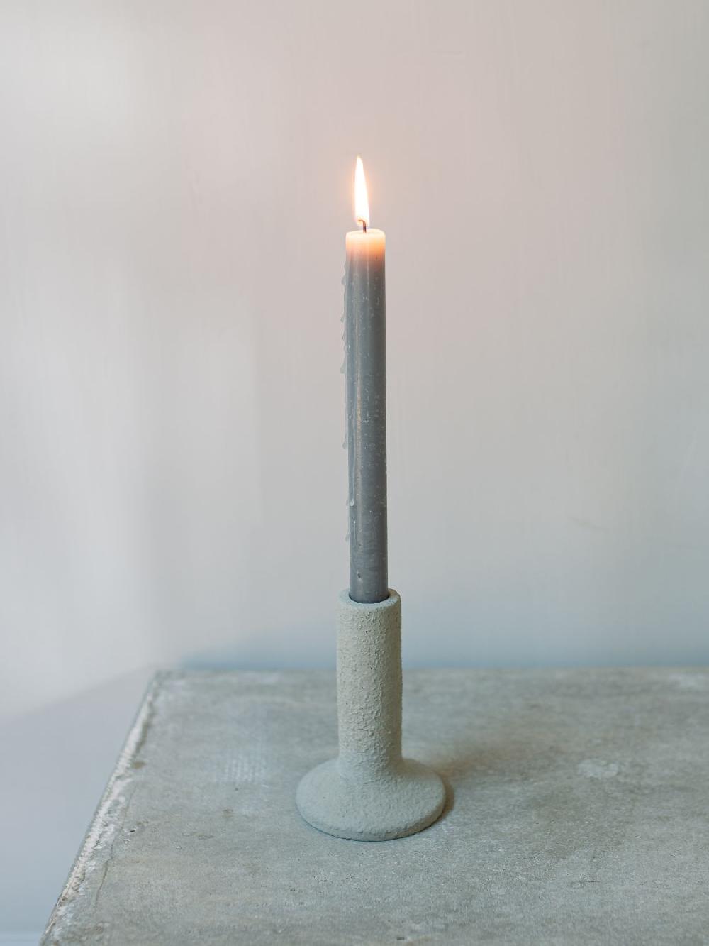 Leeff Leeff Candle Holder Celeste Grey L - Wonen - Leeff
