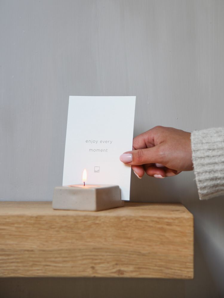 Leeff Leeff Card Holder Set Cindy - Enjoy Every Moment - Wonen - Leeff