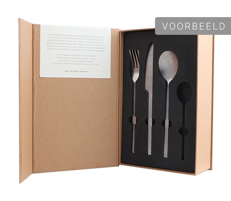 Leeff Leeff Cutlery Charlot Set Of 16 Rose Gold - Koken & Tafelen - Leeff