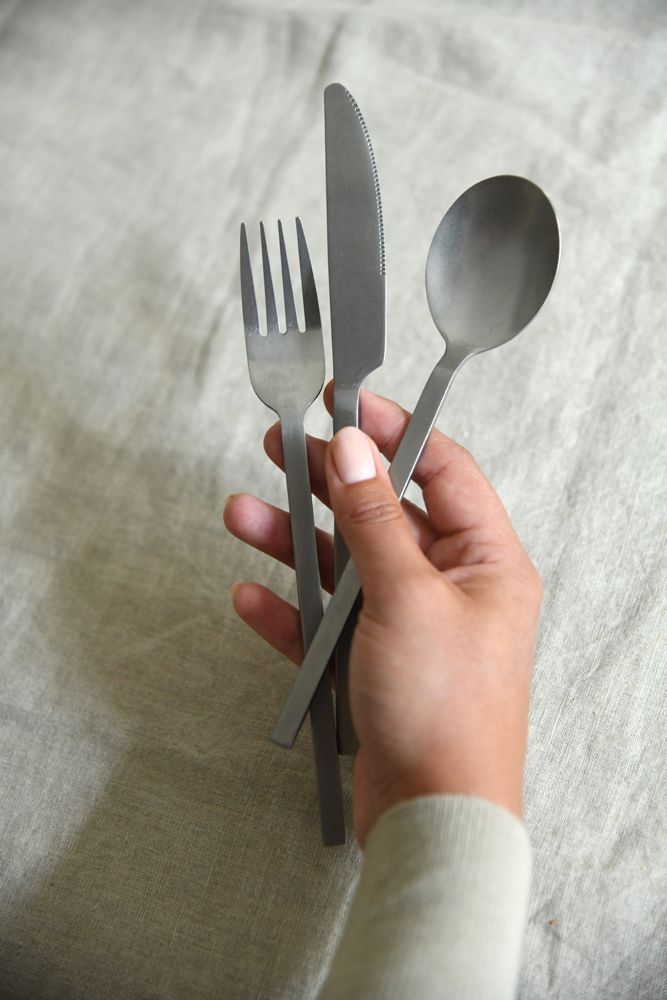 Leeff Leeff Cutlery Charlot Set Of 16 Silver - Koken & Tafelen - Leeff