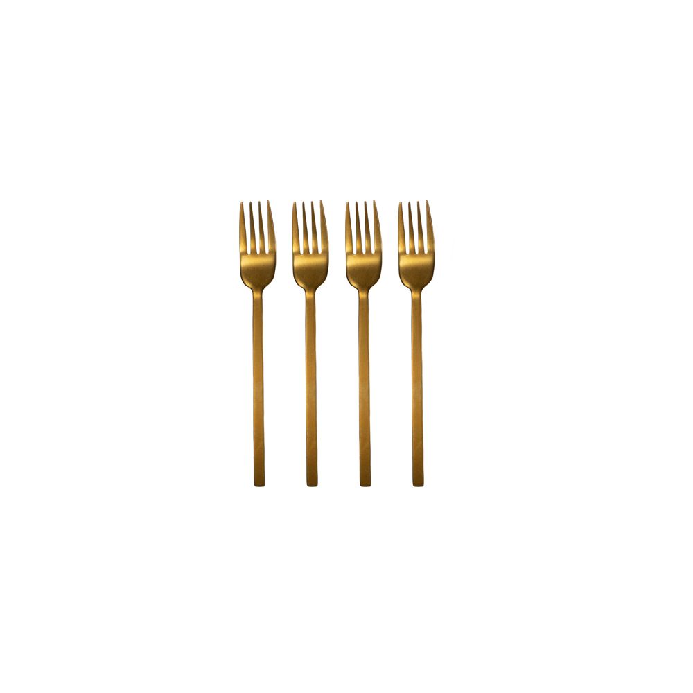leeff Leeff Forks Charlot set of 4 rose gold - Koken & Tafelen - Leeff